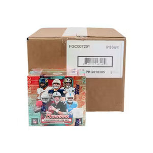 2026 Bowman Football Hobby Jumbo 8-Box Case