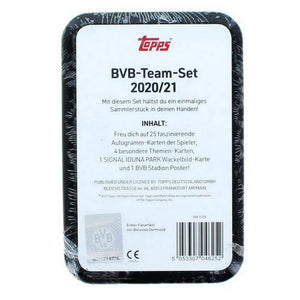 Topps Borussia Dortmund BVB 2020/21 Mega Tin Team Set