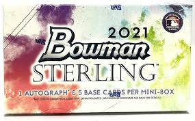 2021 Bowman Sterling Baseball Hobby Mini Box