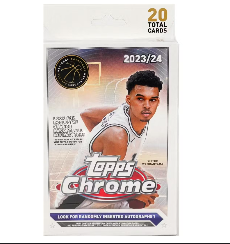 2023/24 Topps Chrome Basketball Hanger Box