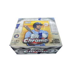 2022 Topps Chrome Baseball Jumbo Hobby Box