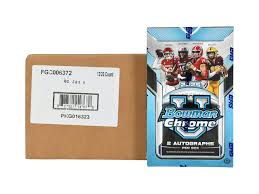 2025 Bowman University Chrome Football Hobby 12-Box Case