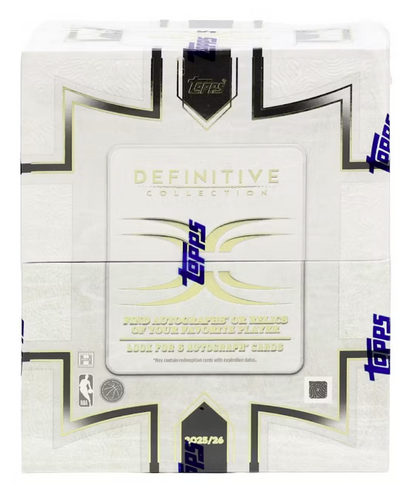 2025/26 Topps Definitive Collection Basketball Hobby Box