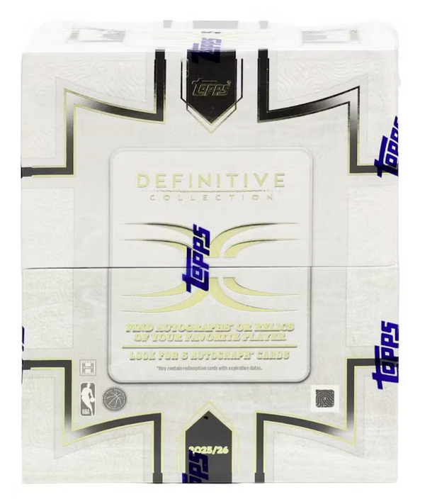 2025/26 Topps Definitive Collection Basketball Hobby Box