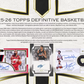2025/26 Topps Definitive Collection Basketball Hobby Box