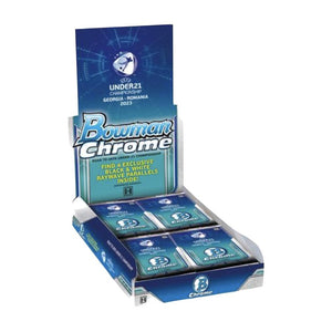 2022 Bowman Chrome Road to UEFA Under 21 European Championship Soccer Hobby Lite Box