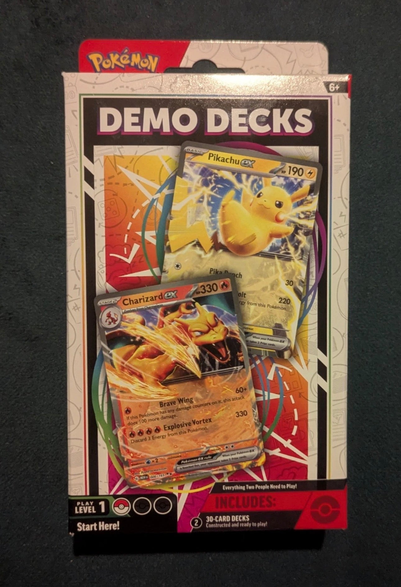 Pokemon TCG - Demo Deck - Play Labs - Pikachu Charizard EX
