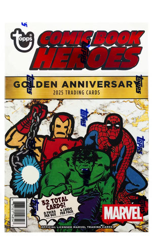 Marvel Comic Book Heroes 1975 Golden Anniversary Hobby Box (Topps 2025)
