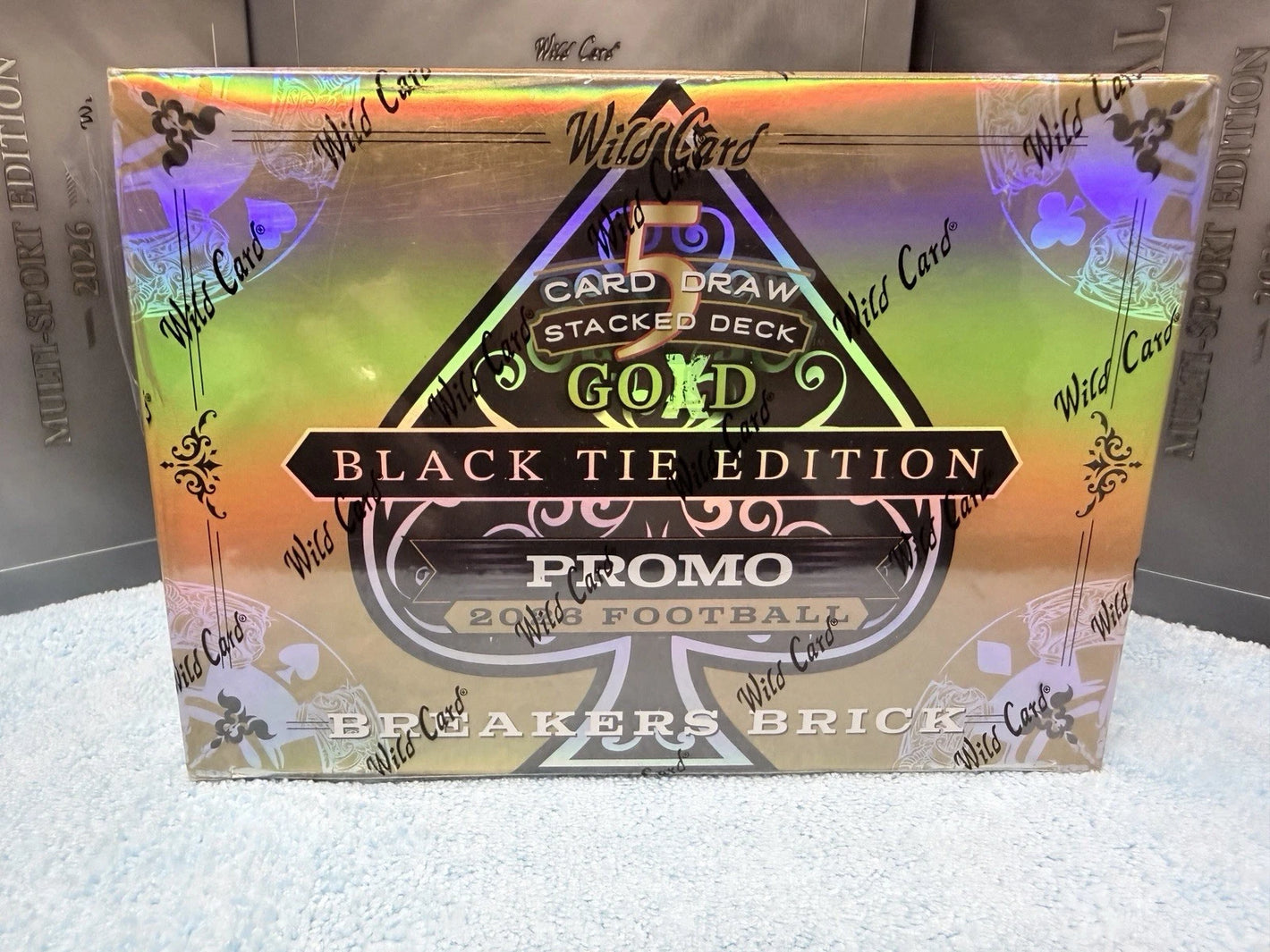 2026 Wild Card 5-Card Draw Stacked Deck Gold Box