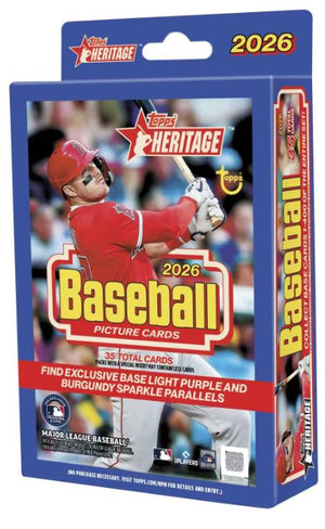2026 Topps Heritage Baseball Hanger Box