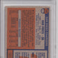 1976 TOPPS 128 DAN FOUTS: SIGNER DAN FOUTS AUTO PSA AUTHENTIC