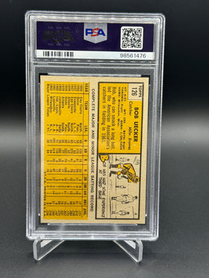 1963 Topps #126 Bob Uecker PSA 6