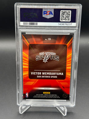 2024-25 Donruss Optic #19 Victor Wembanyama Express Lane PSA 9