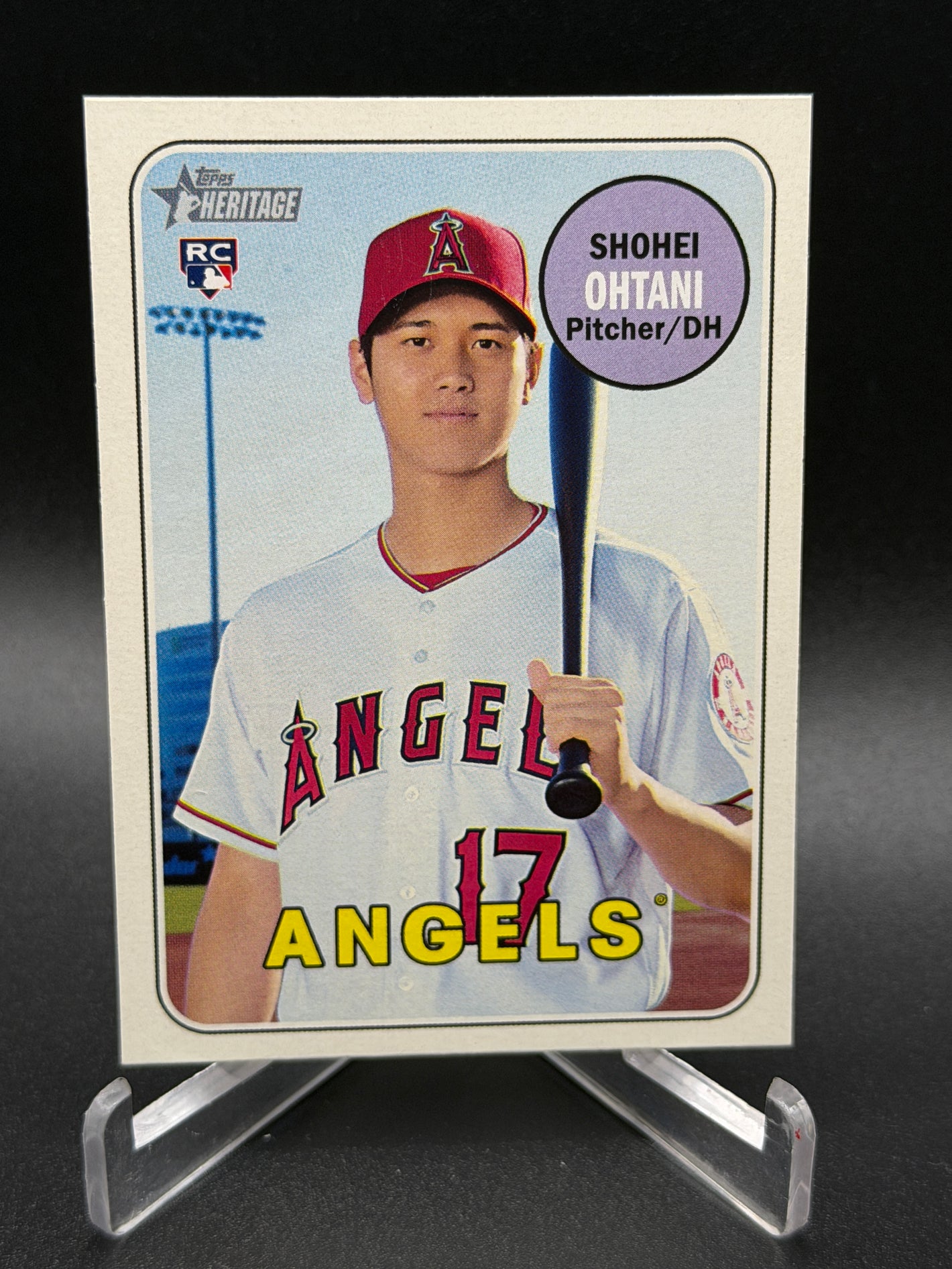 2018 Topps Heritage #600 Shohei Ohtani Rookie RC