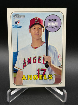 2018 Topps Heritage #600 Shohei Ohtani Rookie RC