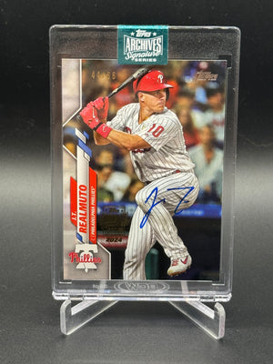 2024 Topps Signature Series 2020  #220 J.T. Realmuto Auto /66