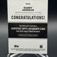 2024 Topps Tribute #TA-RJ Randy Johnson Tribute Autographs Purple #/50