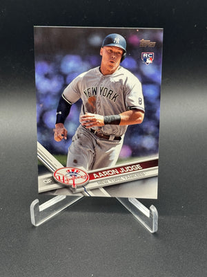 2017 Topps #287 Aaron Judge Complete Factory Set Rookie Image Variation