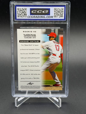2018 Leaf National Rookies Shohei Ohtani Red #/200