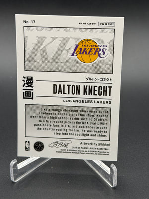 2024-25 Panini Prizm #17 Dalton Knecht Rookie RC Manga