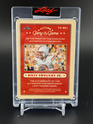 2025 Leaf Glory of the Game Future Holo Dots Billy Edwards Jr. Auto /10