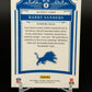 2025 Panini National Treasures #35 Barry Sanders Gold #/35