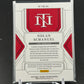 2025 Panini National Treasures #TMS-NS Nolan Schanuel Material Auto Gold #/49