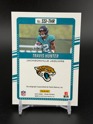 2025 Panini Prizm #SSI-THR Travis Hunter Significant Signatures
