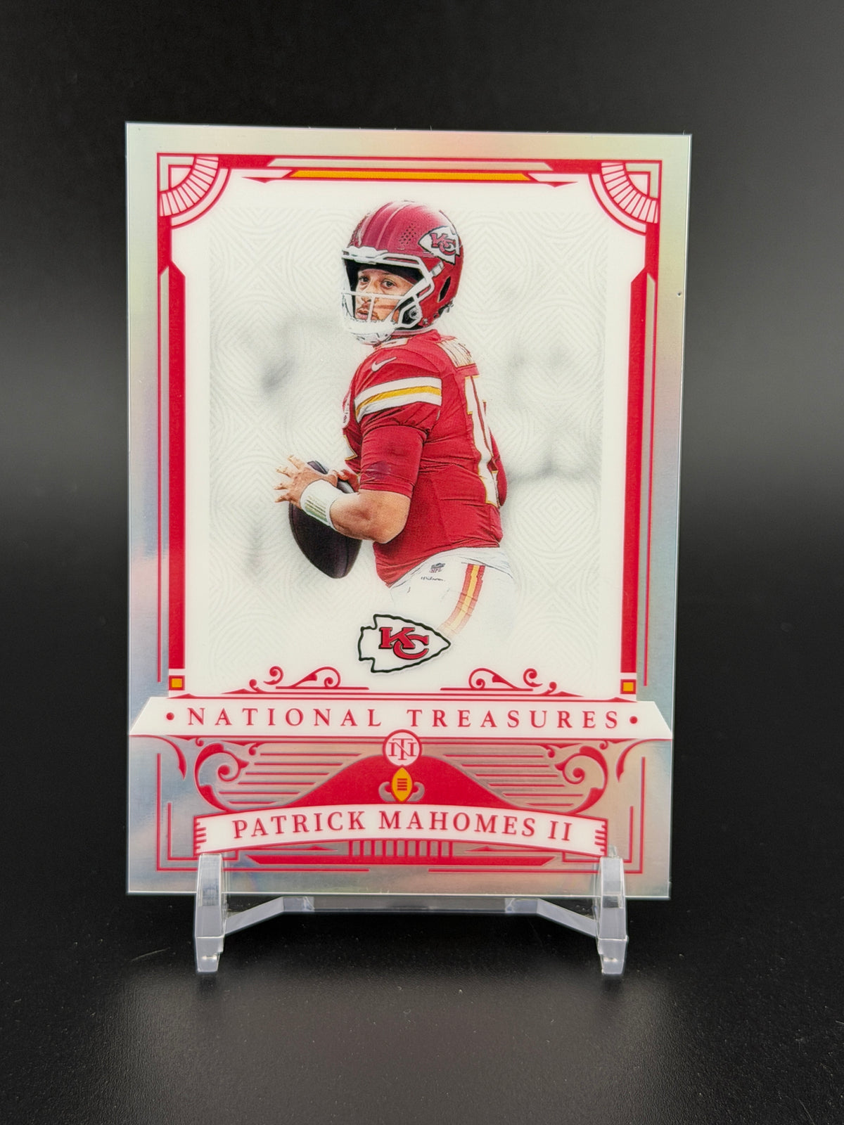2025 Panini National Treasures #47 Patrick Mahomes II Premium Holo /35