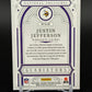 2025 National Treasures #G-JJE Justin Jefferson Gladiators Holo Silver #/25
