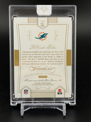 2015 Panini Flawless #135 DeVante Parker Sapphire #/10