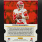 2022 Panini Contenders #AO-PMA Patrick Mahomes II Admit One Die-Cut