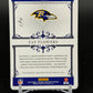 2025 National Treasures Zay Flowers Signatures Printing Plate Magenta 1/1