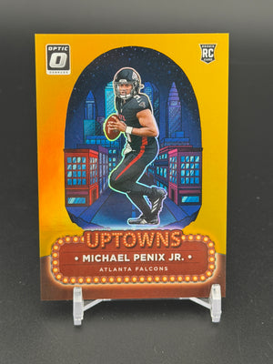 2024 Donruss Optic #9 Michael Penix Jr. Uptowns Gold #/10