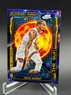 2023-24 Topps Chrome Cosmic #PPS-7 Kevin Durant Planetary Pursuit Sun