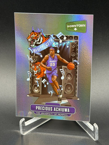 2020 Panini Prizm Draft Picks Collegiate #D-14 Precious Achiuwa Downtown