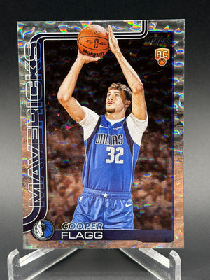 2025-26 Topps #201 Cooper Flagg Crackleboard Rookie RC