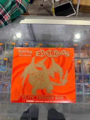 XY Evolutions Elite Trainer Box [Mega Charizard Y] - XY - Evolutions (EVO) *Flawwed