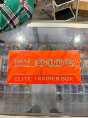 XY Evolutions Elite Trainer Box [Mega Charizard Y] - XY - Evolutions (EVO) *Flawwed