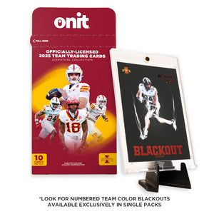 Iowa State University Football 2025 Trading Cards - Single Pack