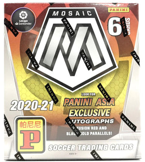 2020/21 Panini Mosaic La Liga Soccer Asia Tmall Hobby Box