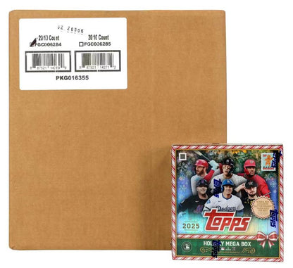 2025 Topps Holiday Baseball Mega 20-Box Case