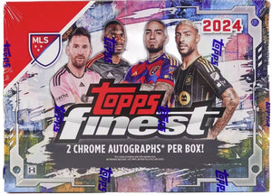 2024 Topps Finest MLS Soccer Hobby Box