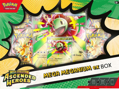 Ascended Heroes Mega (Meganium, Emboar, OR Feraligatr)  ex Box - ME: Ascended Heroes (ASC)