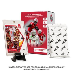 The Ohio State University Football 2025 Trading Cards - Platinum Box (Guaranteed Autograph)