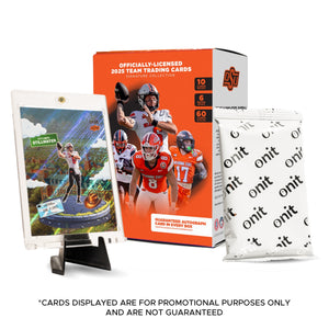 Oklahoma State University Football 2025 Trading Cards - Platinum Box
