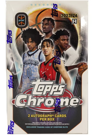 2023/24 Topps Chrome Overtime Elite Basketball Hobby Box