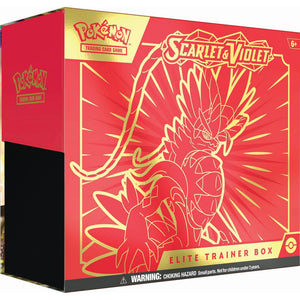Pokemon Trading Card Game: Scarlet and Violet Elite Trainer Box (Styles May Vary)