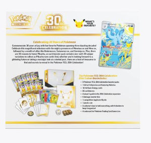 Pokemon 30th Celebration Elite Trainer Box - ME: 30th Celebration (30C)