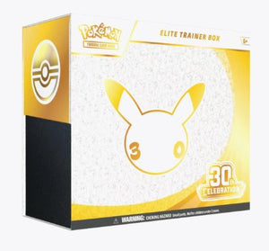 Pokemon 30th Celebration Elite Trainer Box - ME: 30th Celebration (30C)